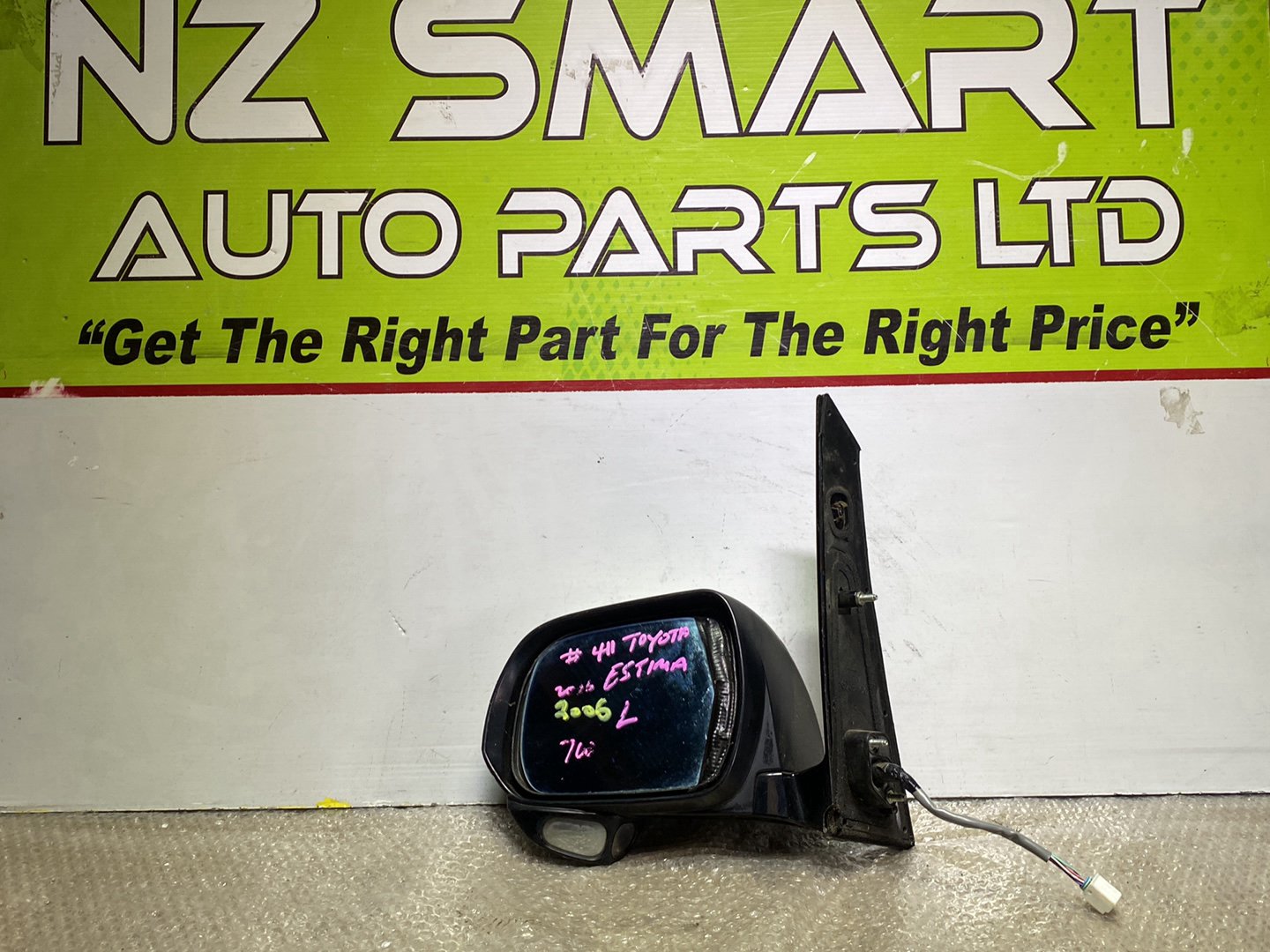 2006 Used Toyota Estima- Left Door Mirror PN: See photos