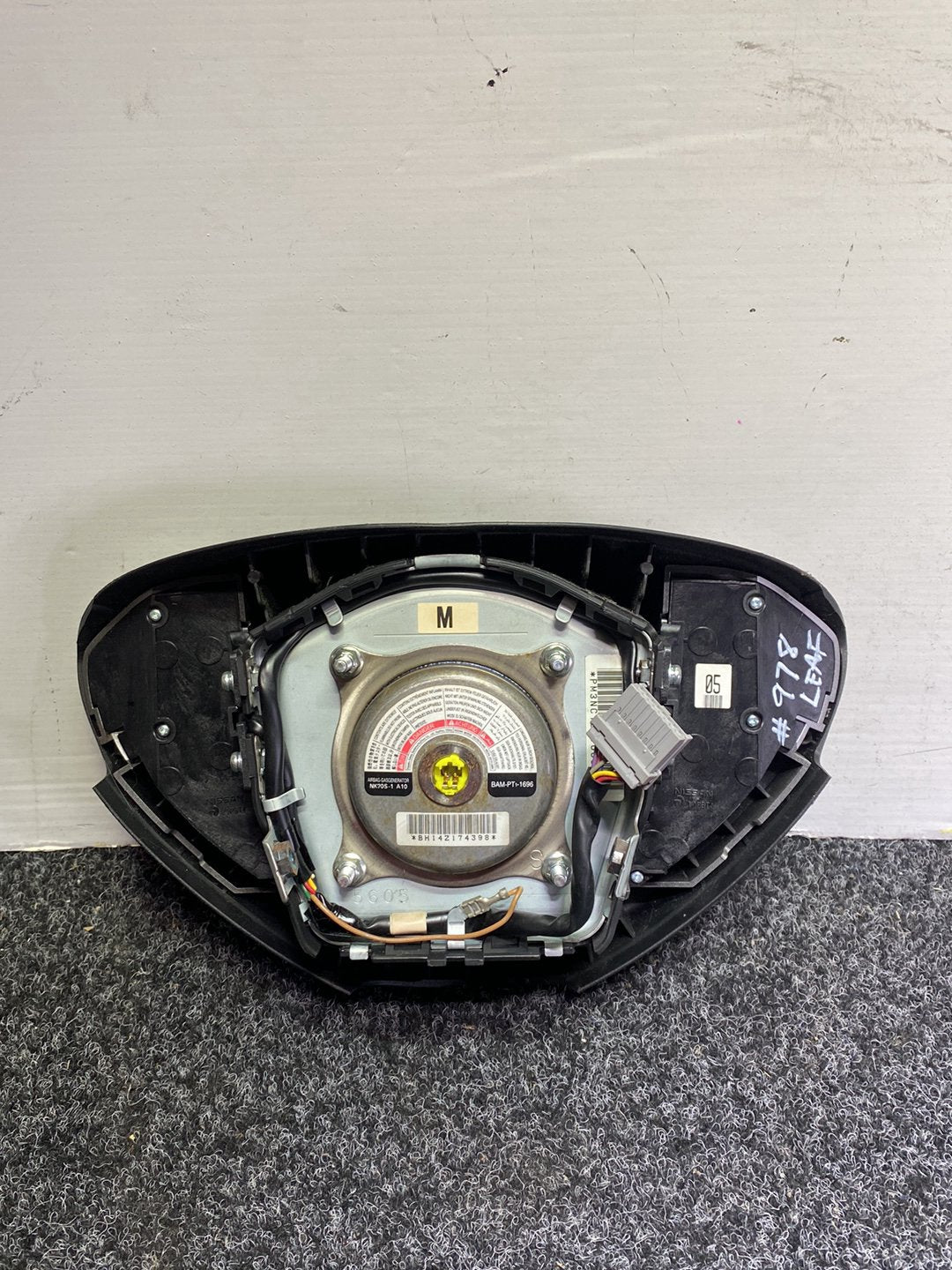 2015 Nissan Leaf AZE0 - Right Airbag