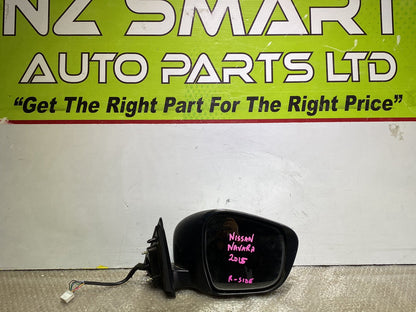 2015 Nissan Navara- Right Door Mirror PN: 9 wires
