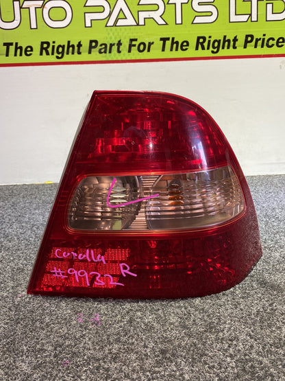 2003 Toyota Corolla - Right Taillight PN: KOITO 12-486