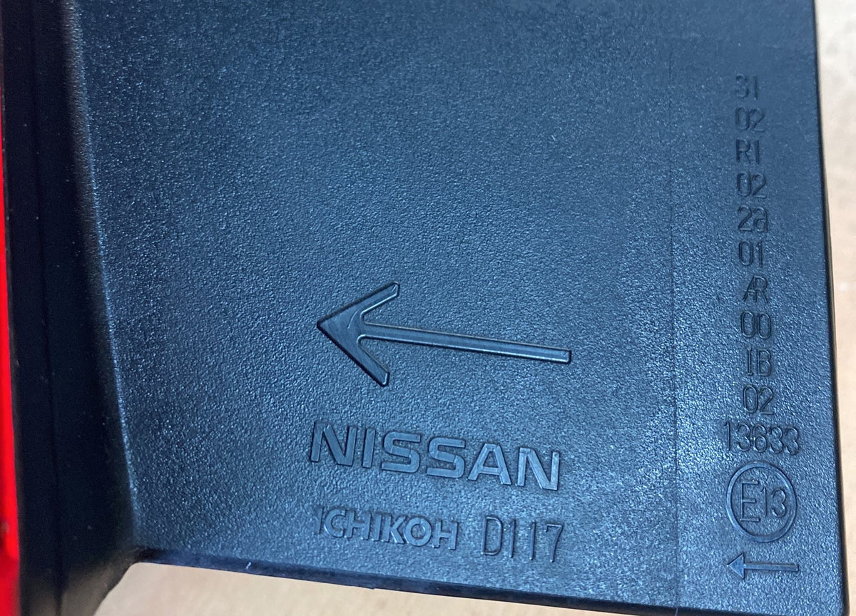 2012 Nissan Note E12 - Left Taillight PN: D117