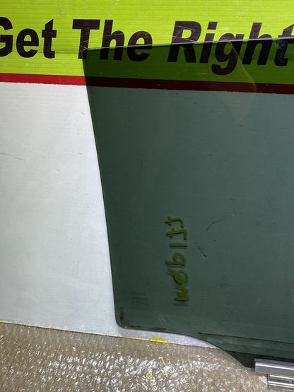 2007 Used Toyota Corolla- Left Rear Door Glass PN: see photos