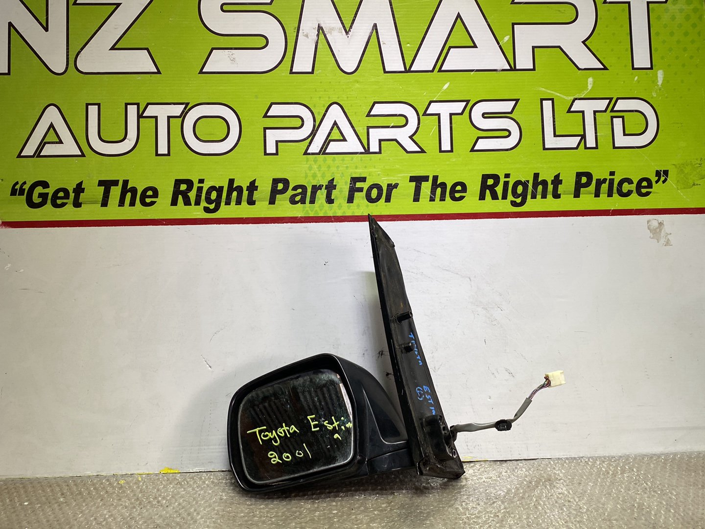2001 Used Toyota Estima- Left Door Mirror PN: 5 wires