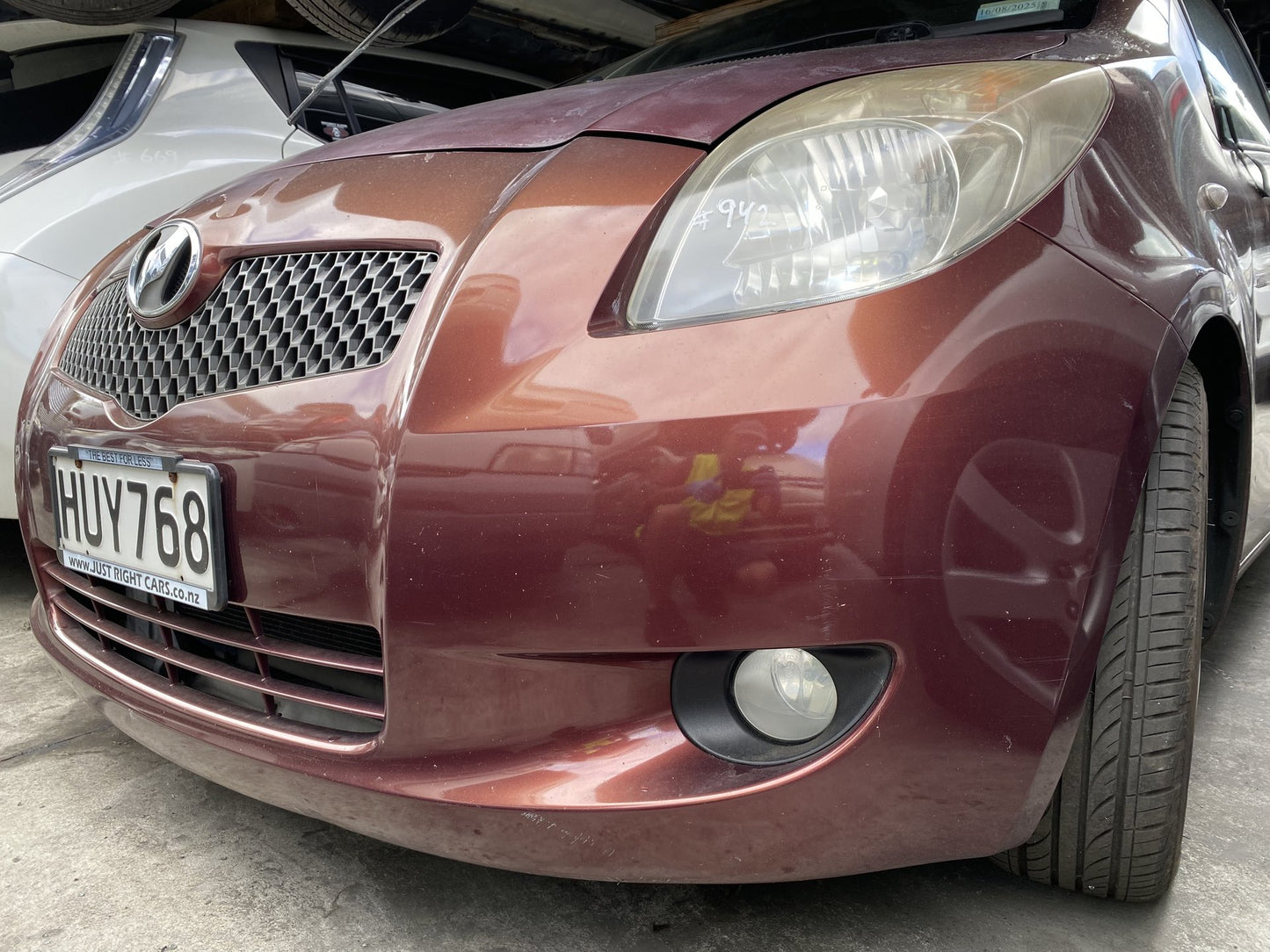 2007 Toyota Vitz SCP90 Dismantling For Parts