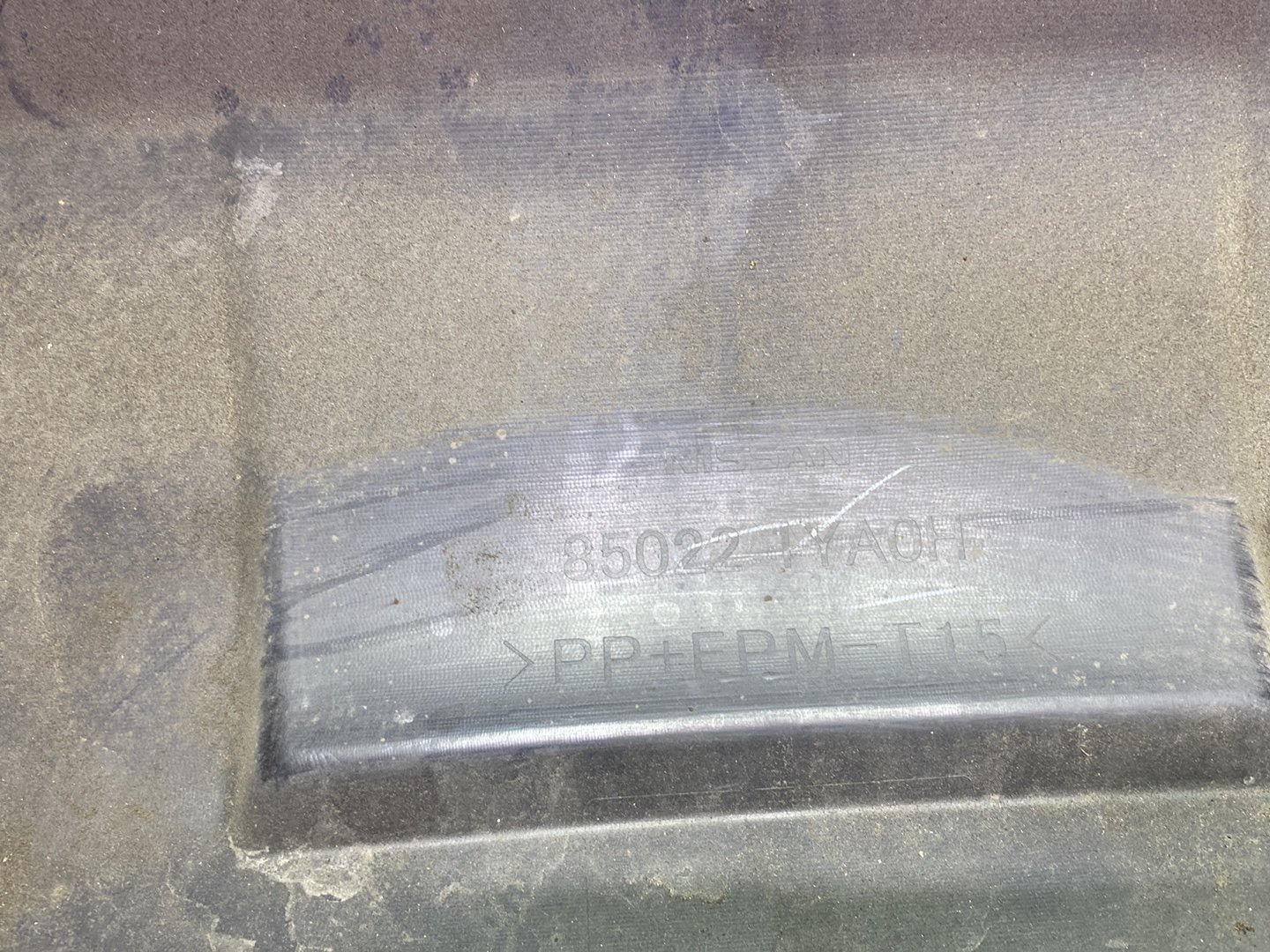 2008 Nissan Dualis- Rear Bumper PN: see photos