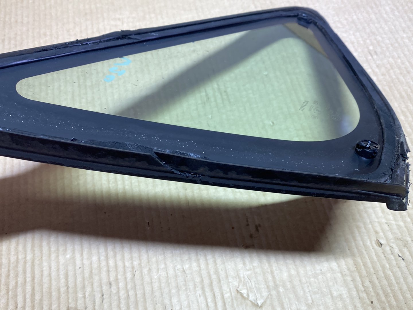 Used Toyota Prius W20 - Right Rear Quarter Door Glass