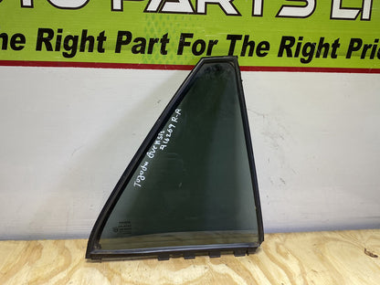 2005 Toyota Avensis AZT250 - Right Rear Quarter Door Glass