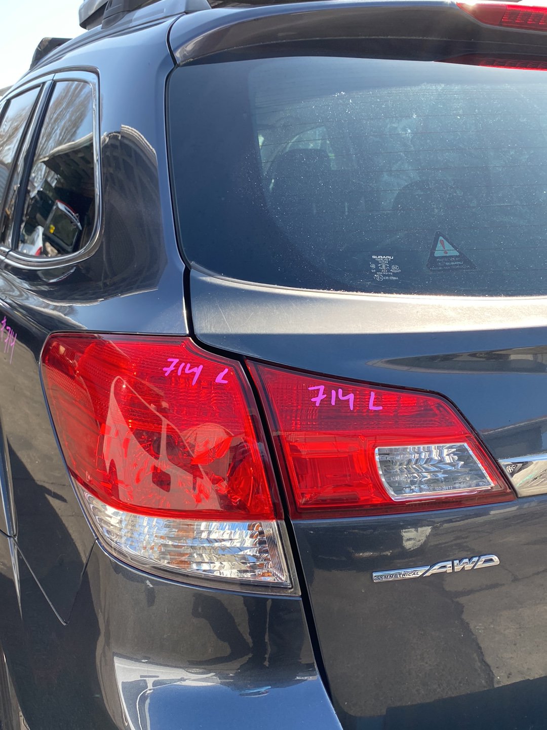 2012 Subaru Outback Dismantling For Parts