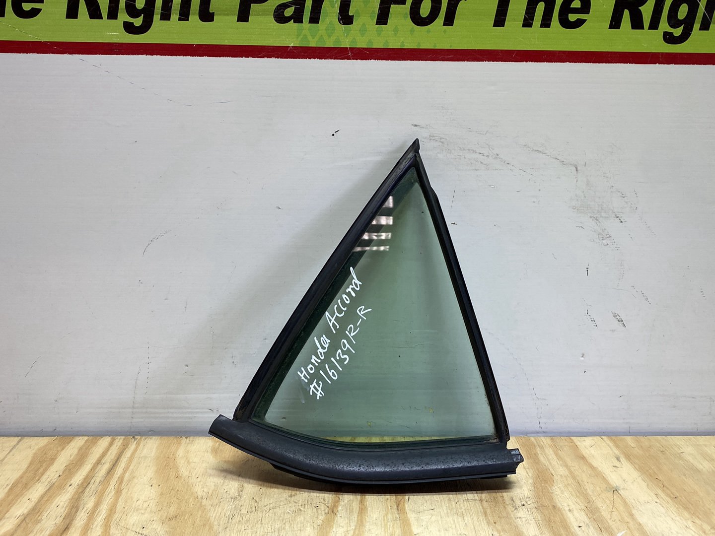 2000 Honda Accord - Right Rear Quarter Door Glass