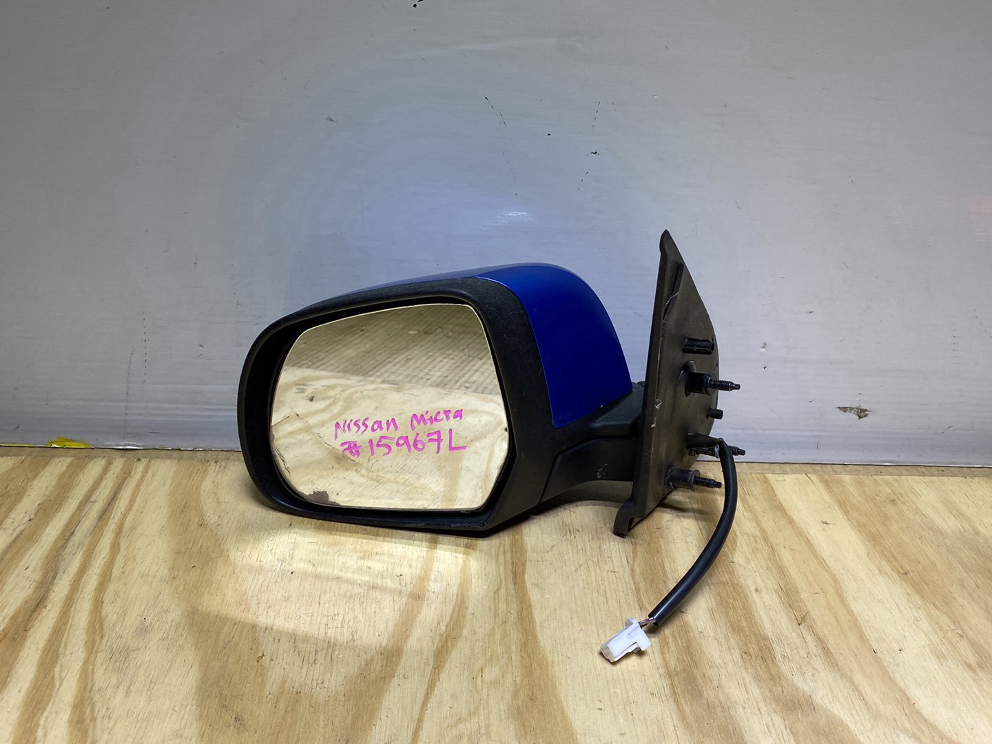 2012 Nissan Micra - Left Door Mirror PN: 3 wires