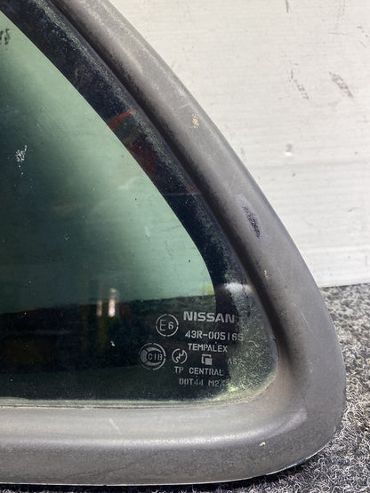 2002 Nissan Pulsar - Left Rear Quarter Door Glass PN: Tint Number M2A2