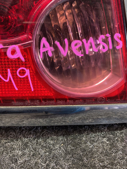 2005 Used Toyota Avensis - Left Taillight PN: 05-45