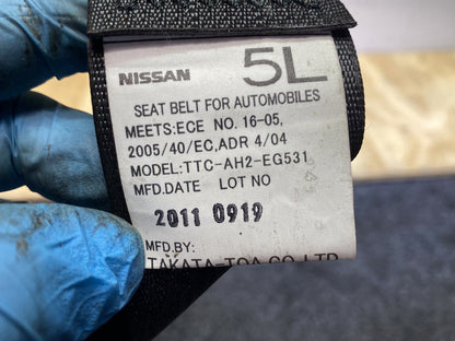 2012 Nissan Micra - Left Front Seat Belt