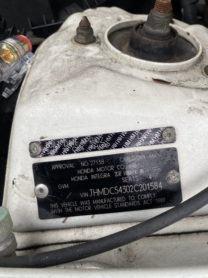 2002 Honda Integra VTi-R Dismantling For Parts