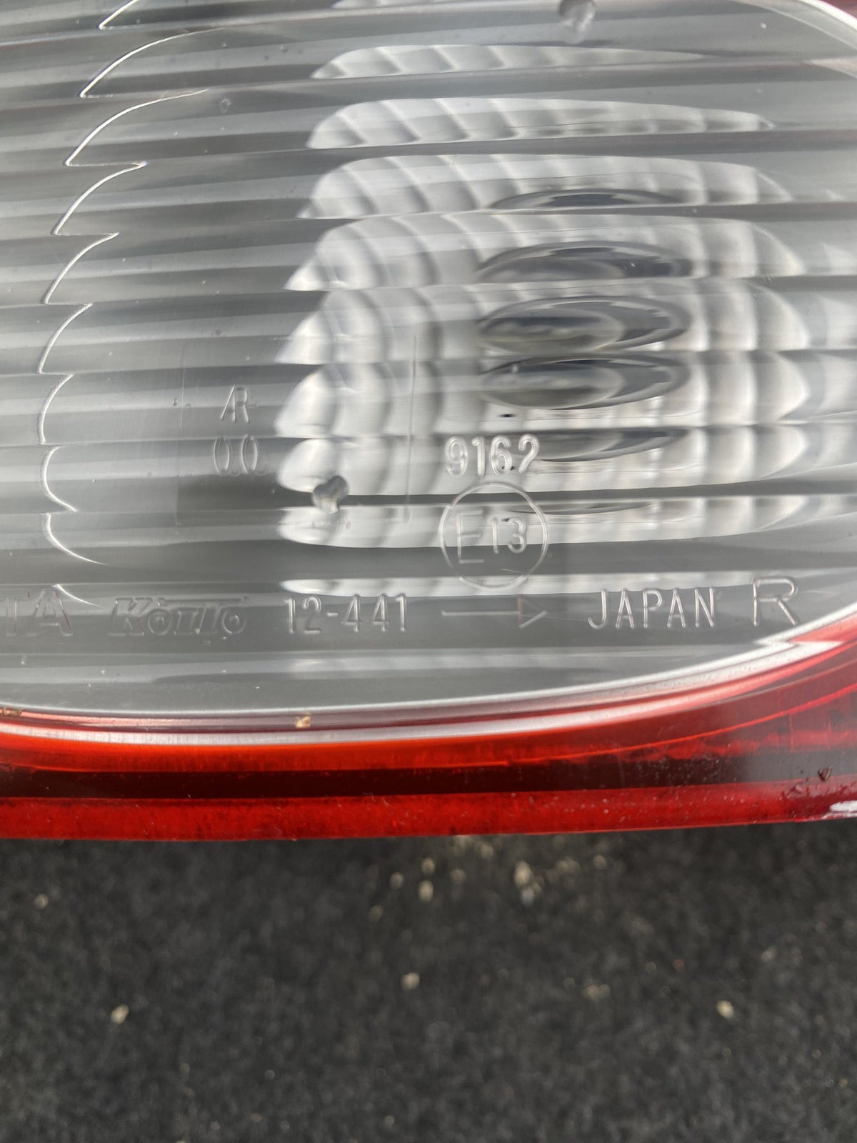 2002 Used Toyota Corolla - Right Taillight PN: 12441AE111NZNEWLIFTBACK