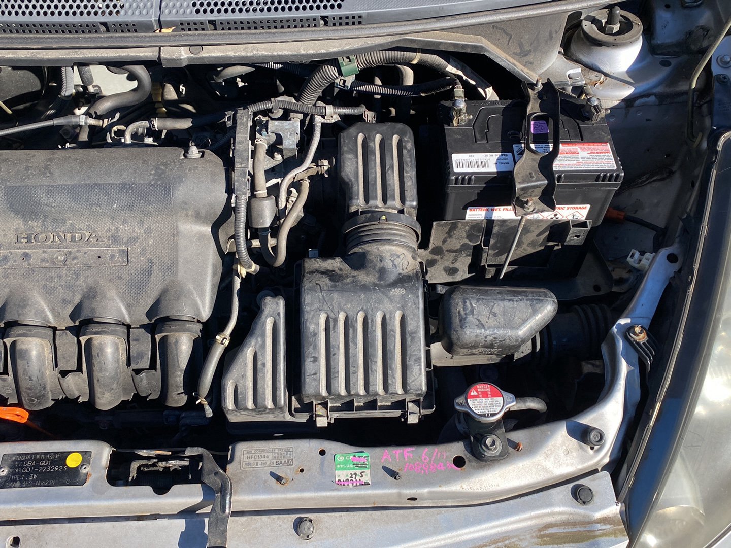 2005 Honda Fit GD1  Dismantling For Parts