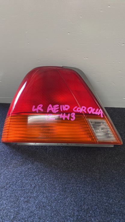 1998 Used Toyota Corolla - Left Taillight PN: 12-413