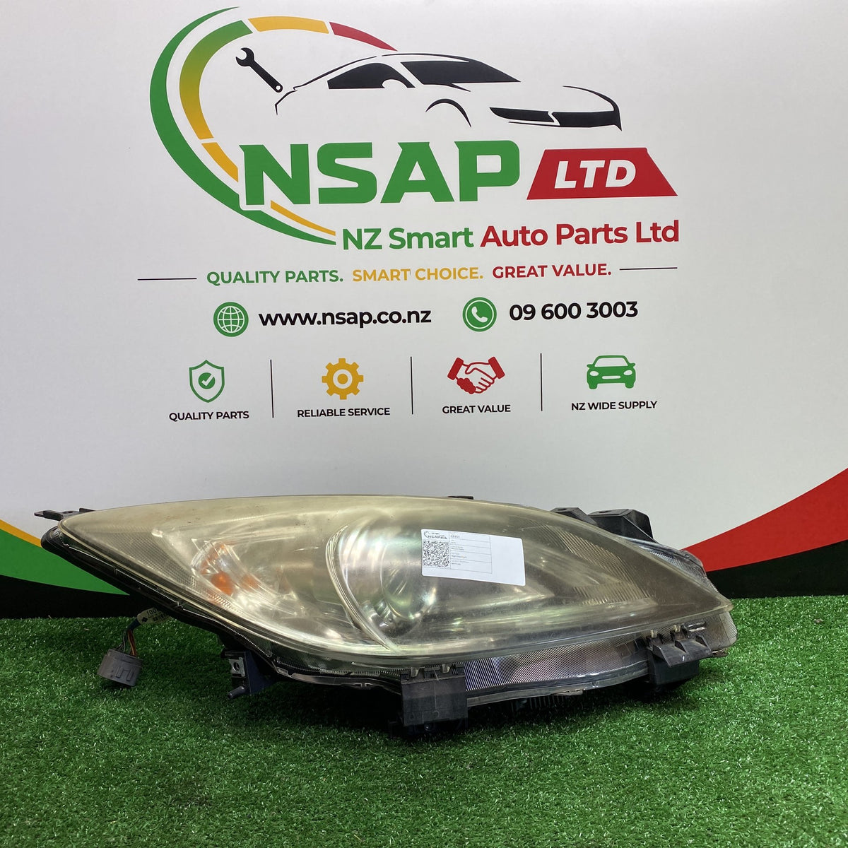 2010 Mazda Axela - Right Headlight LENS:KOITO 100-41396/PN:BDG851031F