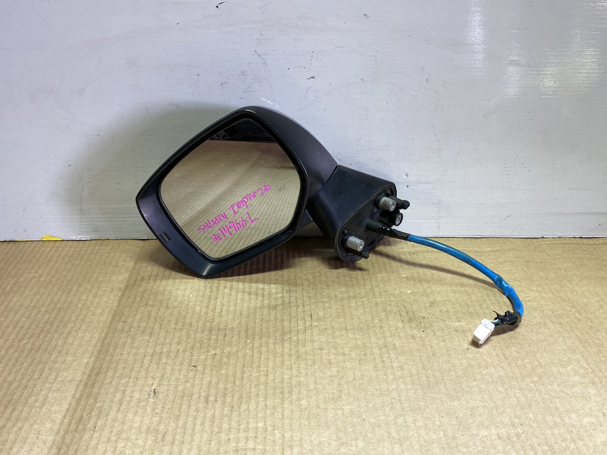 2013 Subaru Impreza GJ GJ7 - Left Door Mirror PN: 9 wires