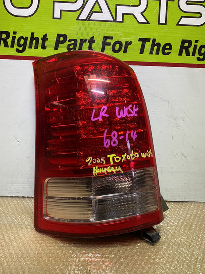 2005 Toyota Wish- Left Taillight PN: see photos