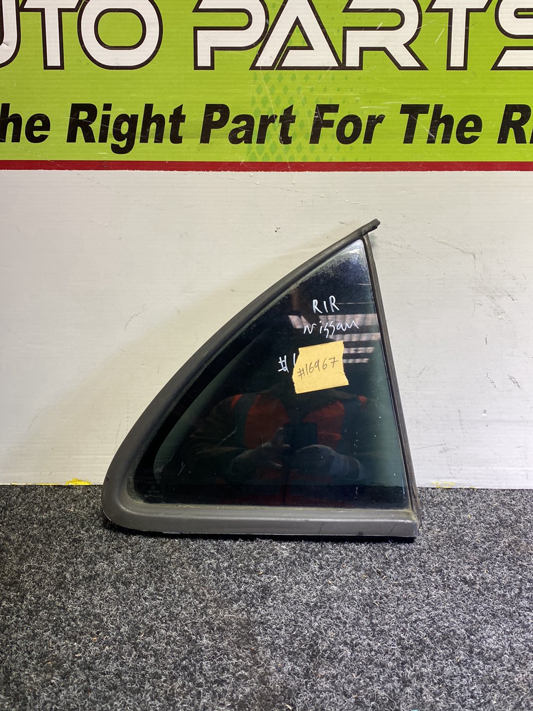 2002 Nissan Pulsar - Right Rear Quarter Door Glass PN: Tint Number M2A2