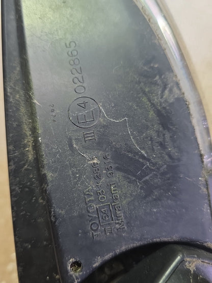 2009 Used Toyota Prius - Right Door Mirror PN: 7 wires