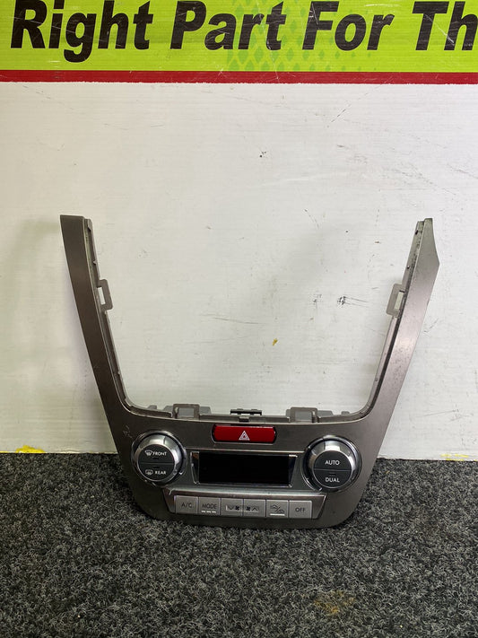 2010 Subaru Exiga YA9 - Heater/AC Controls