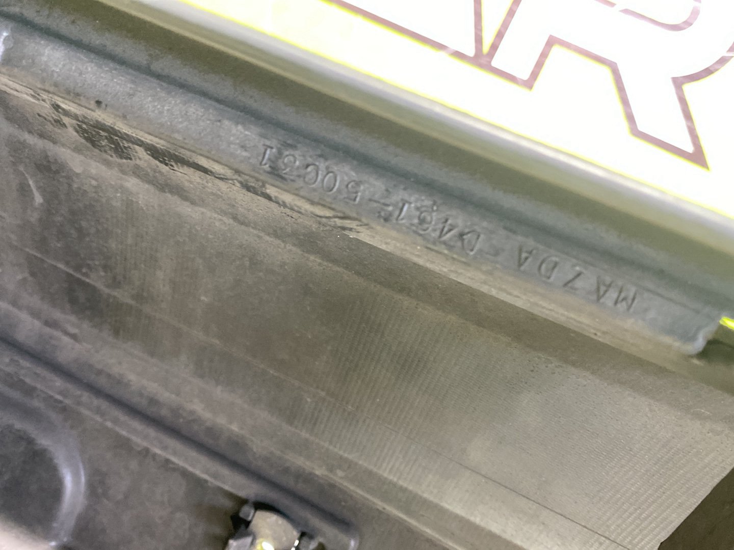 2005 Mazda Verisa- Front Bumper PN: D461-5003L