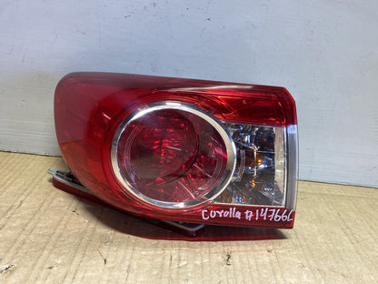 2010 Used Toyota Corolla - Left Taillight PN: Koito 12-566