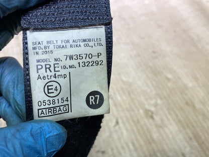 2015 Toyota Prius ZVW30 - Right Front Seat Belt
