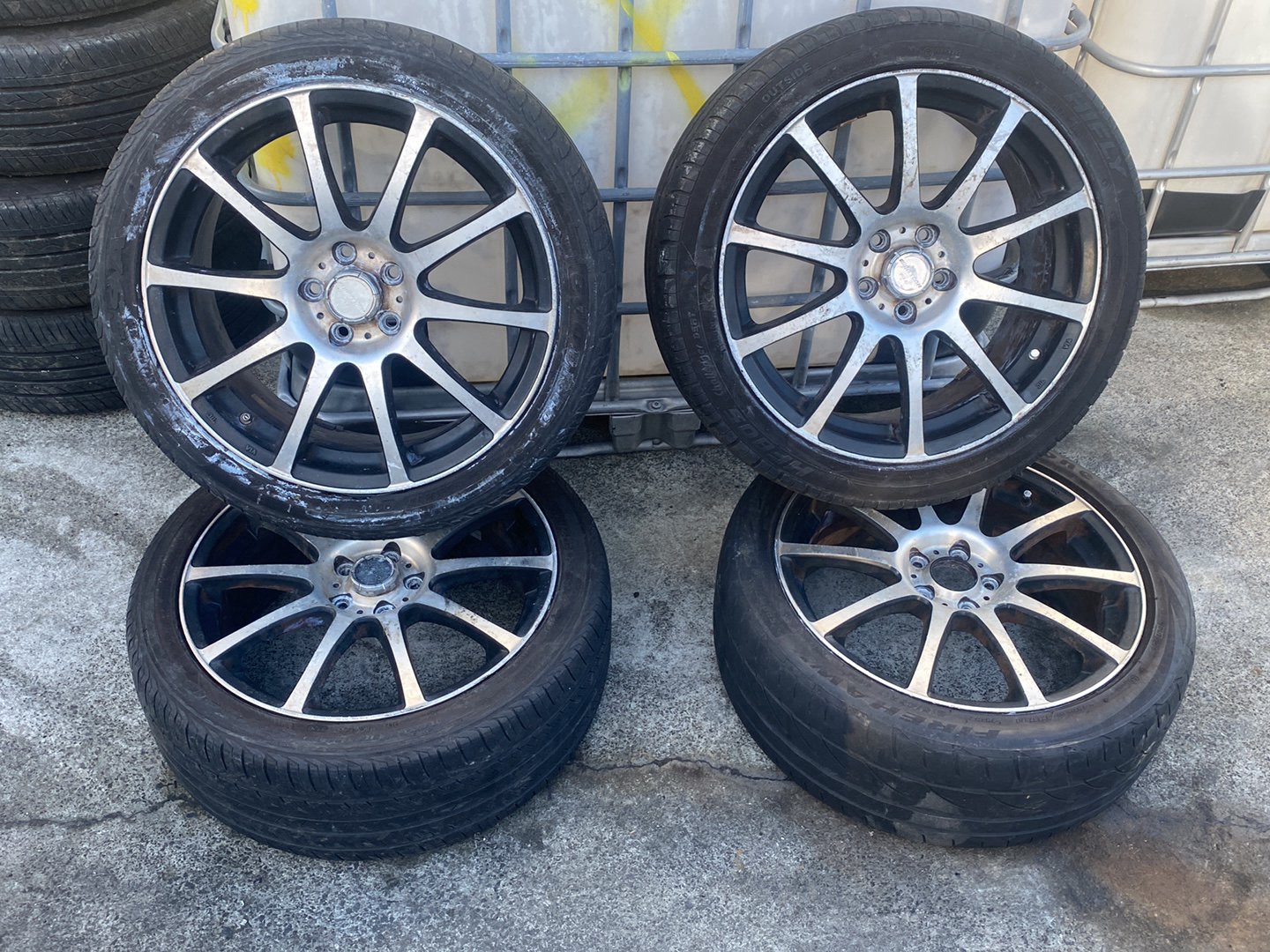 - Mag Wheel Set PN: schnitzer 5x100 Stud pattern