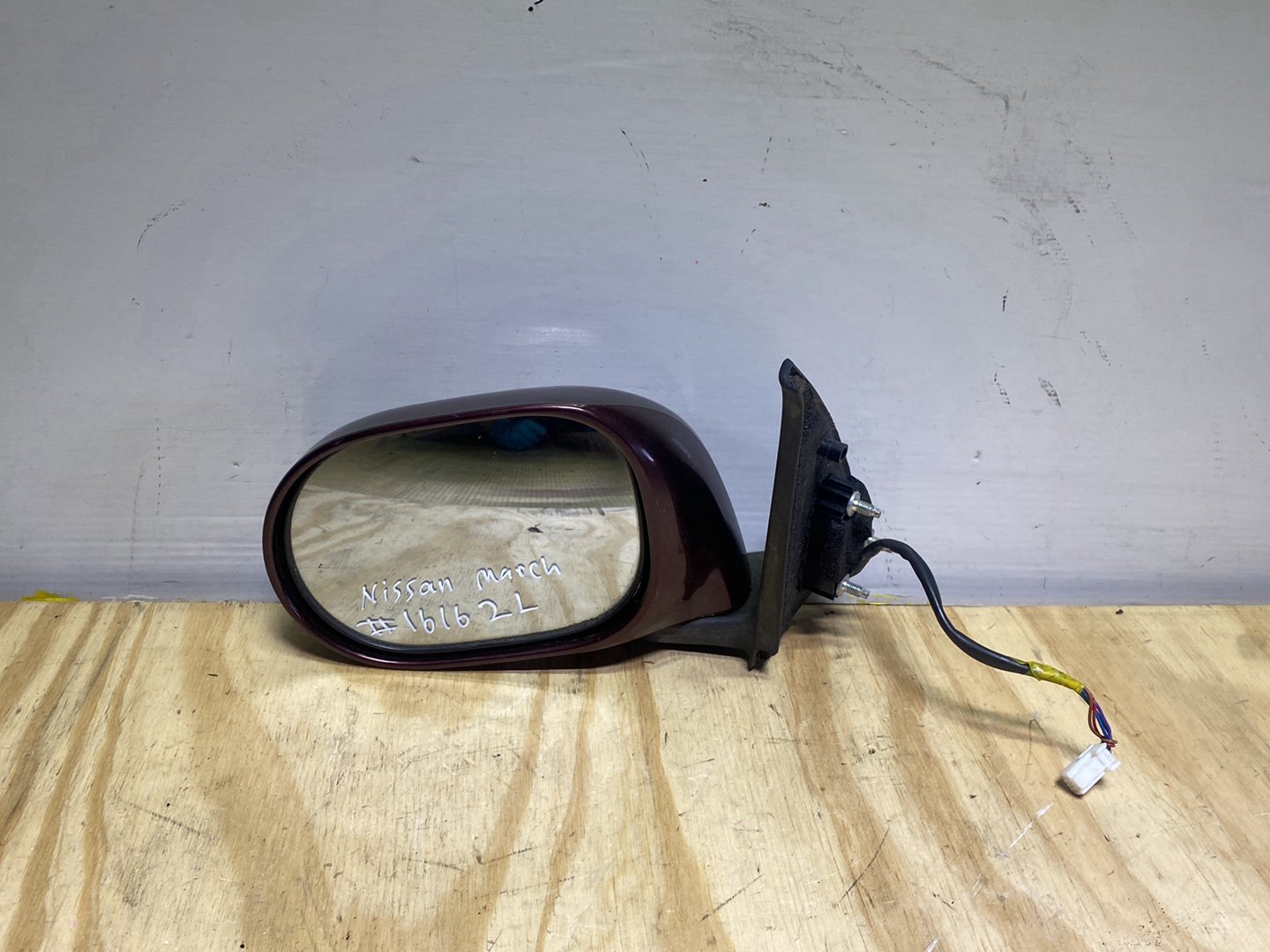 2007 Nissan March AK12 - Left Door Mirror PN: 5 wires