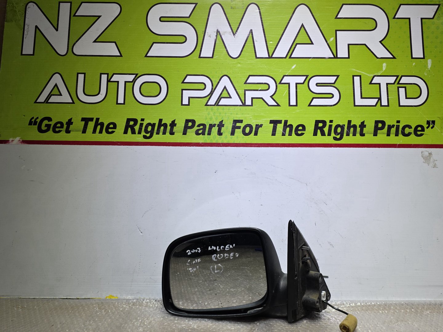 2007 Holden Rodeo- Left Door Mirror PN: 2 wires
