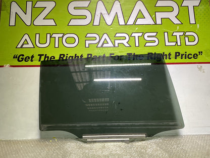2007 Used Toyota Corolla- Right Rear Door Glass PN: See photos