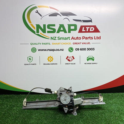 2010 Nissan March Left Front Window Regulator PN: 80721AX00A/Motor PN 807318990B