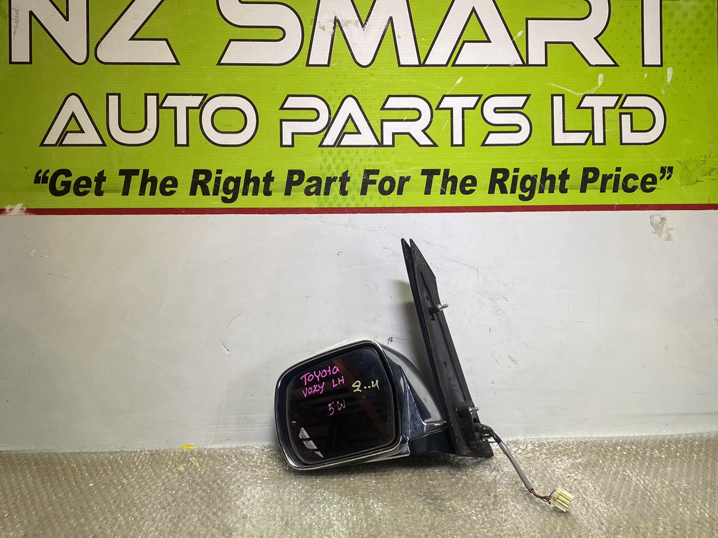 2004 Used Toyota Voxy- Left Door Mirror PN: 5 wires