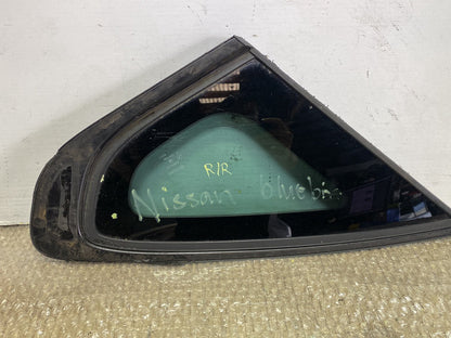 2006 Nissan Bluebird- Right Rear Quarter Door Glass PN: M282