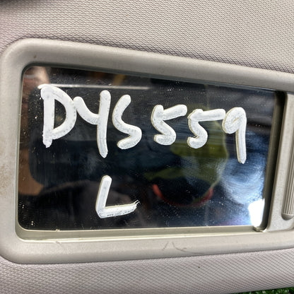 2007 Used Toyota Corolla - Left Sun Visor PN: 7423212570B0
