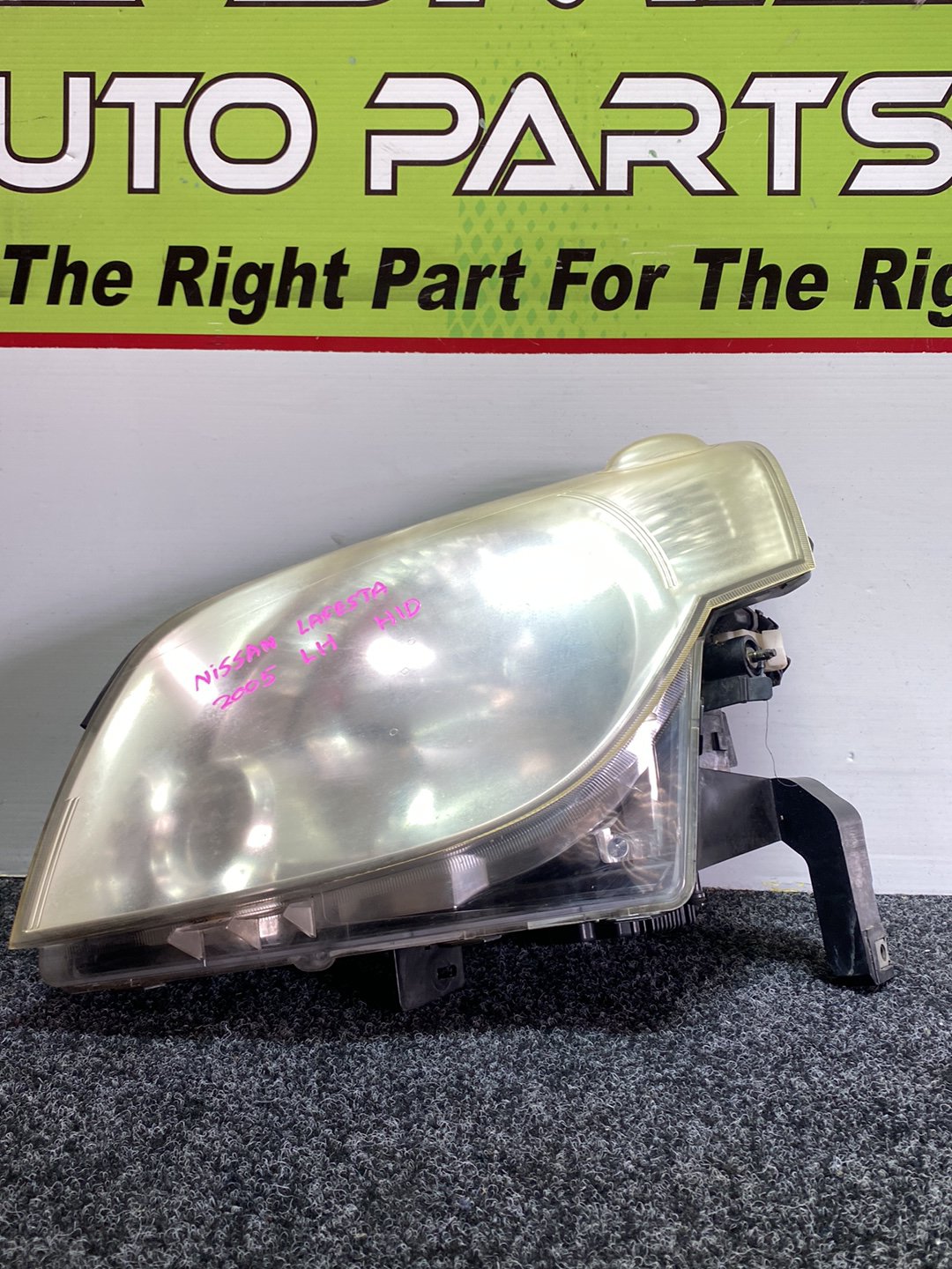 2005 Nissan Lafesta - Left Headlight PN: 1744 HID