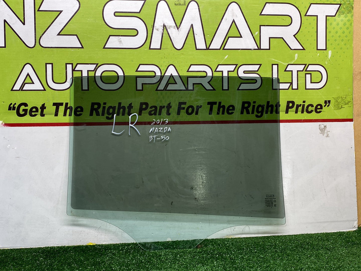 2013 Mazda BT-50 - Left Rear Door Glass PN: