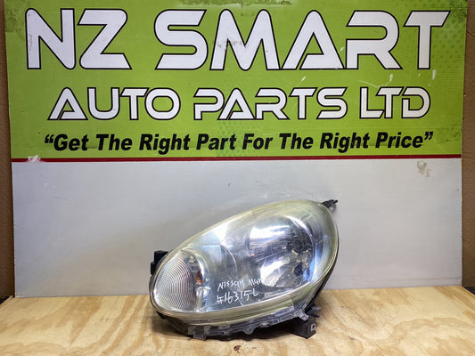 2012 Nissan March IV K13 K13 - Left Headlight PN: ICHIKOH H009