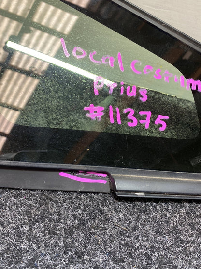 Used Toyota Prius W30 - Right Front Quarter Door Glass