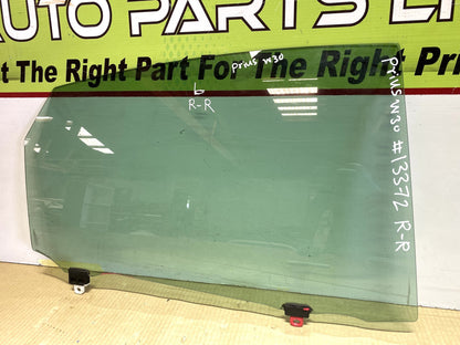 2013 Used Toyota Prius ZVW30 - Right Rear Door Glass