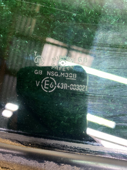 2013 Nissan Lafesta - Left Rear Quarter Door Glass PN: 82301HA00B Tint M308