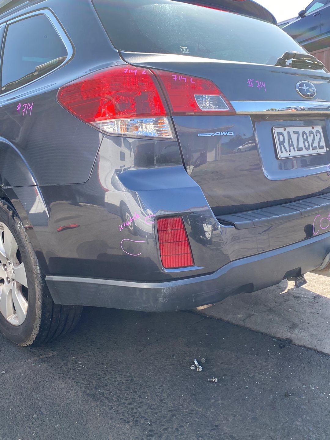 2012 Subaru Outback Dismantling For Parts
