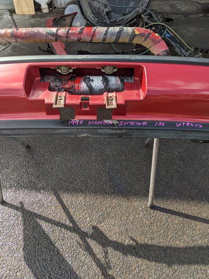 1990 Honda Integra- Rear Bumper PN: 2 door type
