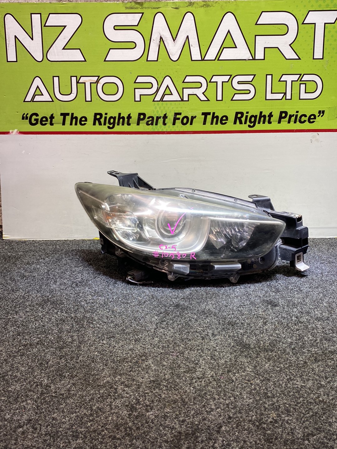2014 Mazda CX-5 - Right Headlight PN: KD31-51030
