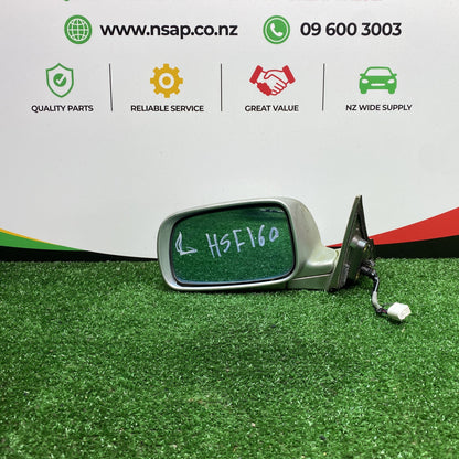 2005 Used Toyota Mark X - Left Door Mirror PN: 7 wires
