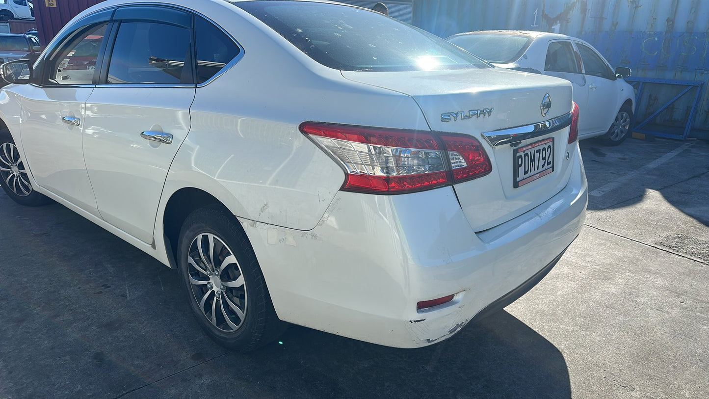 2012 Nissan Bluebird TB17 Dismantling For Parts
