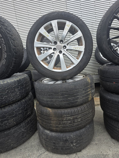 Subaru - Mag Wheel Set 5x100 Stud Pattern/ Wheel Size: 17x7 J/ Offset: 55